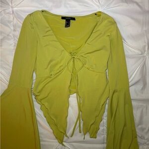 Forever 21 Chartreuse Tee